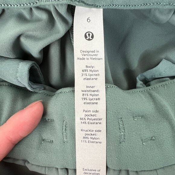 Lululemon Keep Moving Pants 7/8 High Rise Waisted Joggers Athletic Athleisure - Picture 9 of 12